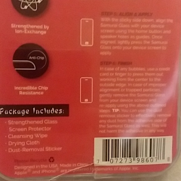 screen protector for I phone 8/7/6s/6 New - Picture 6 of 6